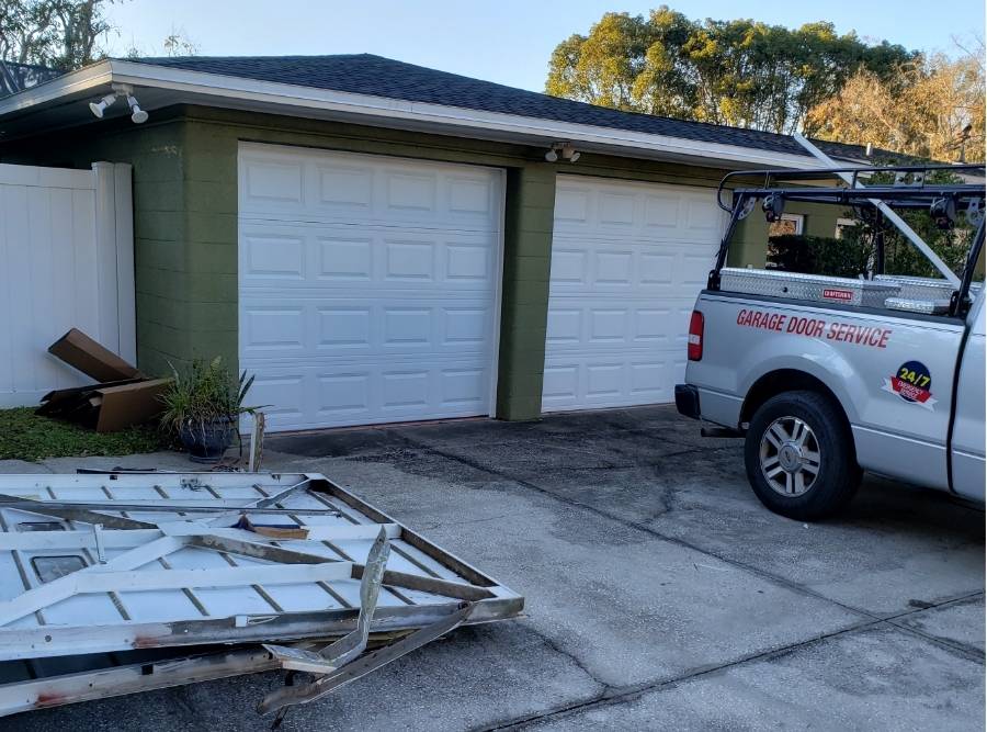 garage door replacement in central florida